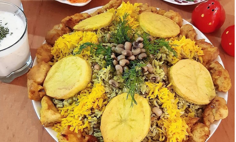 طرز تهیه پلو شوشتری+ نکات و فوتوفن ها