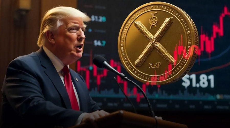 سقوط قریبالوقوع XRP به ۲ دلار؛ شایعه سرمایهگذاری ترامپ بازار را نجات میدهد؟