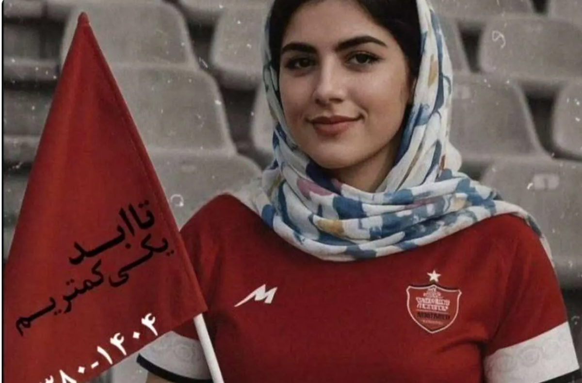 استوریهای پرسپولیسیها برای الهه حسیننژاد هوادار وفادار پرسپولیس+ عکس