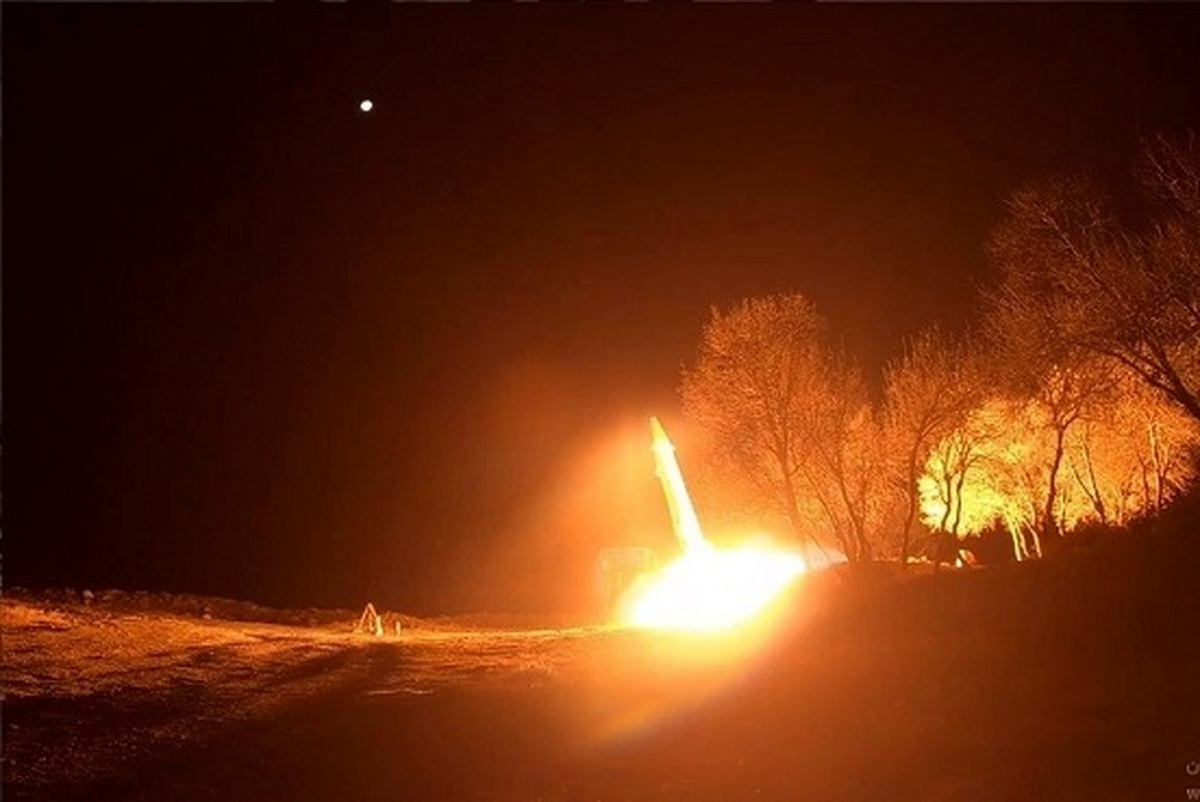 اصابت ۲۰۰ موشک از سوی ایران شلیک شد