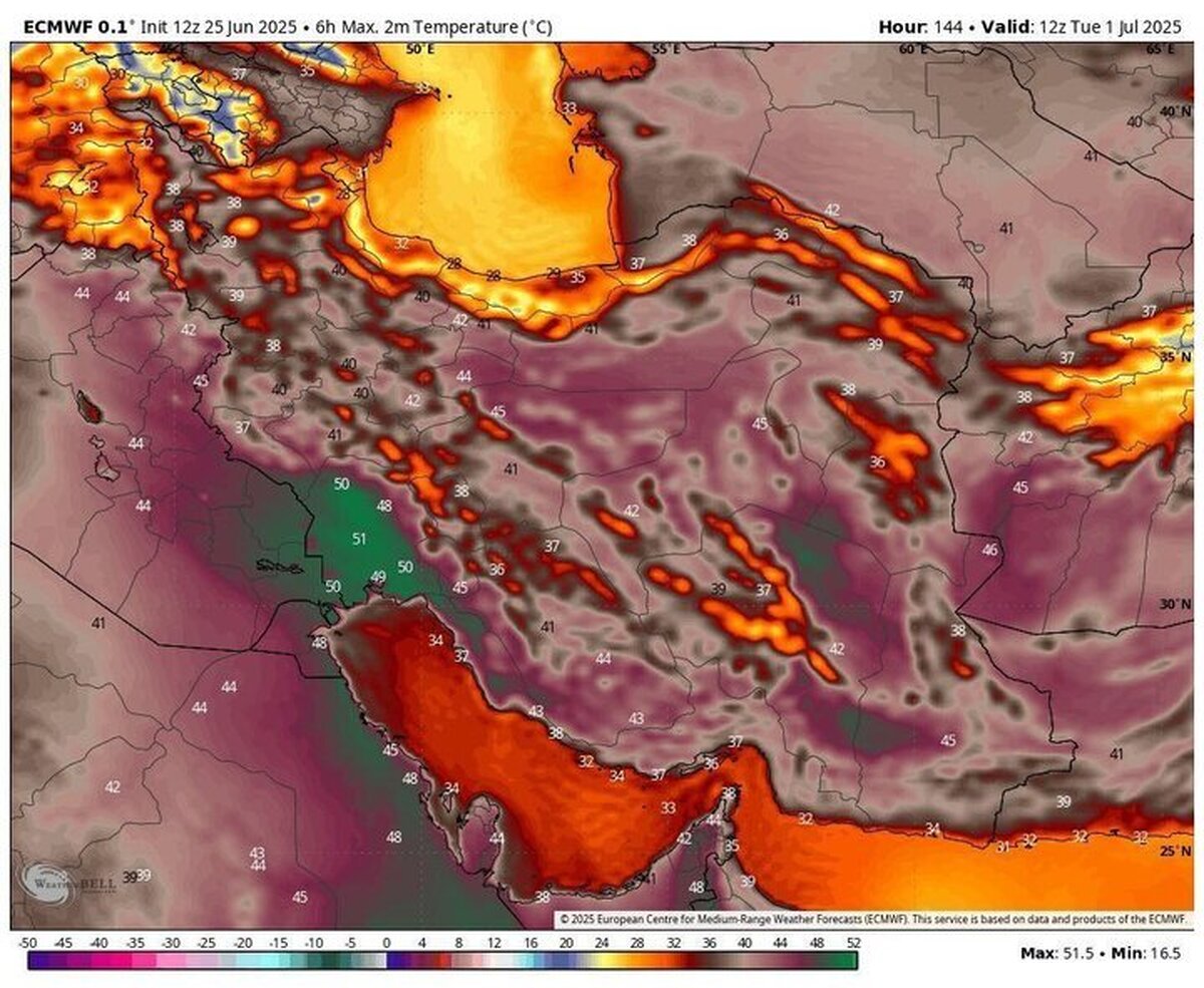 هشدار جدی سازمان هواشناسی/ گرمای جهنمی در راه است