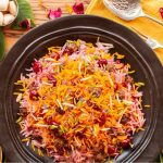 طرز تهیه آلبالو پلو با مرغ و گوشت؛ مجلسی با نکات کلیدی