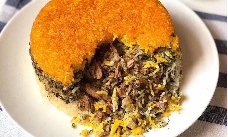 طرز تهیه باقالی پلو با تن ماهی+ نکات و فوتوفن ها