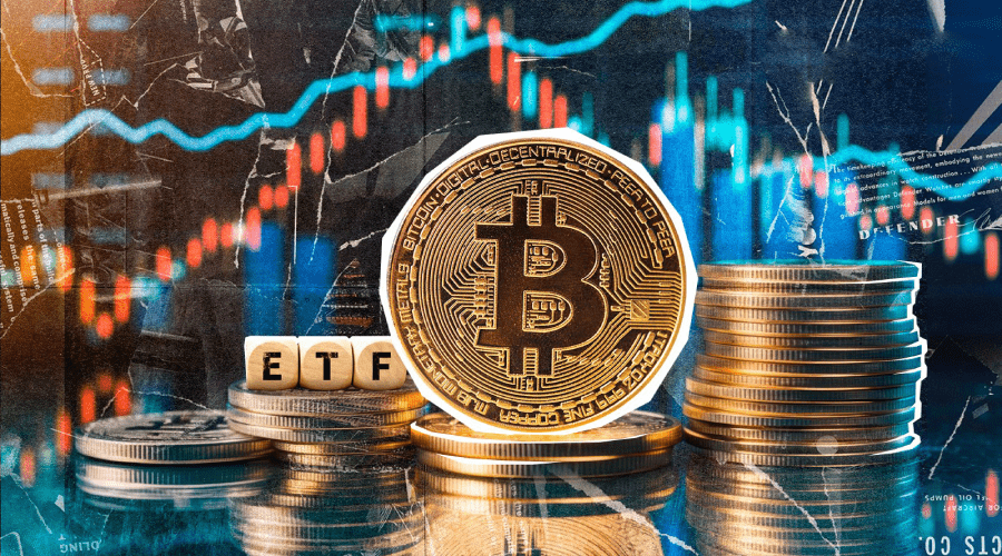 درخشش بیت‌کوین در بازار ETFها؛ جذب ۵.۸ میلیارد دلار سرمایه فقط در یک ماه!