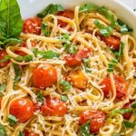 طرز تهیه پاستا گوجه و سیر برای عاشقان غذاهای ساده