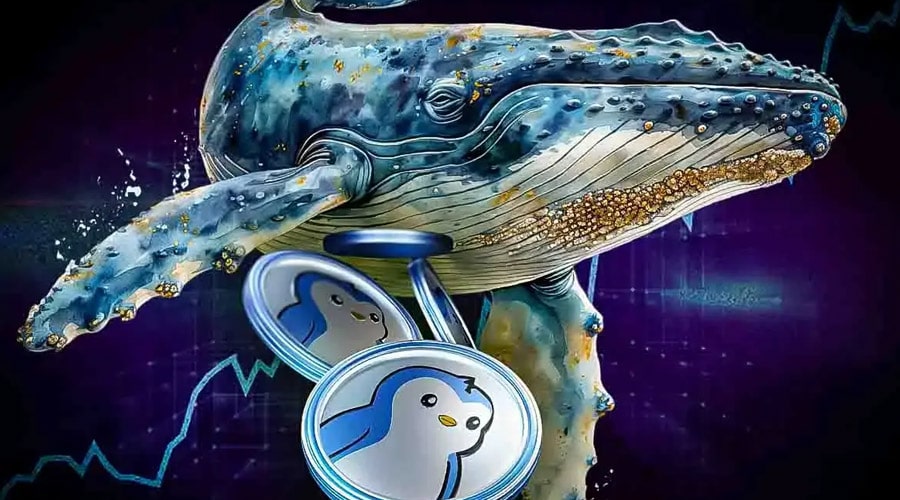 پرواز PENGU با موج خرید نهنگها و ثبت ETF در Cboe؛ آماده رشد ۷۰ درصدی هستید؟