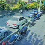 موبایل‌قاپی مقابل سفارت اروپایی در تهران! +فیلم