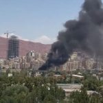 آتش‌سوزی عجیب در تبریز