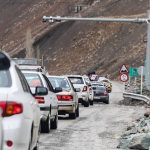 ترافیک سنگین در محور دماوند و فیروزکوه