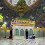 امروز حرم رقیه (س) خلوت‌ تر از همیشه است + فیلم