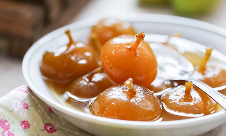 طرز تهیه مربای انجیر+ فوتوفن های شفاف شدن و شکرک نزدن