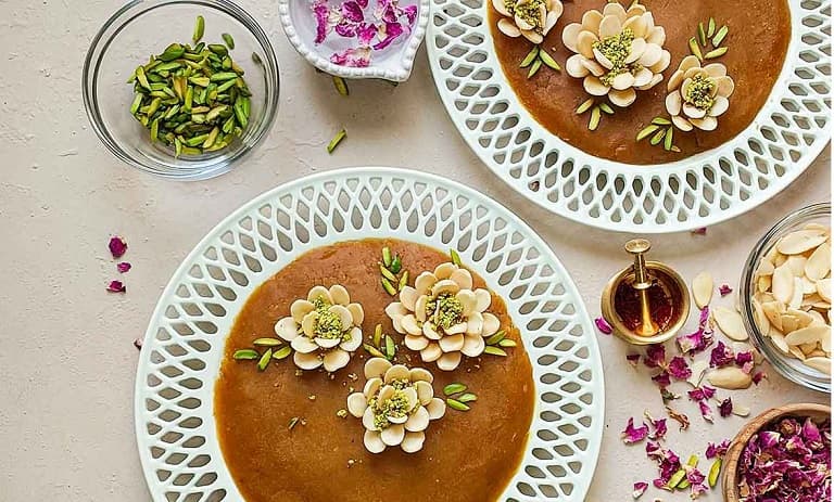 طرز تهیه حلوای نذری برای 50 و 100 نفر؛ مناسب مراسم مذهبی
