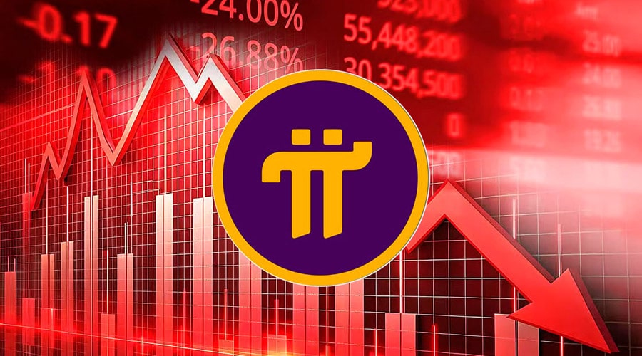 ۲ تهدید بزرگ در کمین توکن PI؛ قیمت پای نتورک تا کف تاریخی سقوط میکند؟