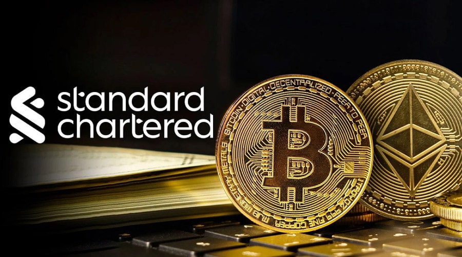 استاندارد چارترد وارد دنیای کریپتو شد؛ آغاز رسمی معاملات بیتکوین و اتریوم!
