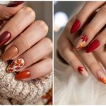 طراحی ناخن پاییزی برگ‌دار؛ 20 ایده جذاب برای استایل ناخن‌های شما