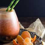 اسموتی نارنگی و توت فرنگی؛ نوشیدنی تازه و خوشمزه برای پاییز