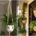 گلدان آویز سقفی و دیواری؛ ایده‌ای مینیمال برای دکوراسیون داخلی