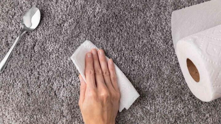 چگونه لکه شیر را از فرش پاک کنیم؟