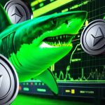 انباشت ۴۵۰ هزار اتریوم توسط کوسه‌ها؛ قیمت ETH به اوج ۳ هفته‌ای رسید!